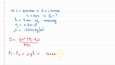 how-much-water-will-flow-in-300-s-through-200-mathrmmm-of-capillary-tube-of-150-mathrmmm-id-if-the-2