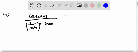 simplify-the-expression-fraccsc-theta1left1-sin-2-thetarightcsc-theta