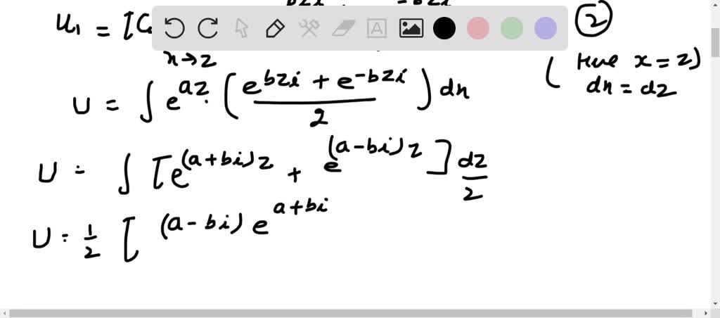 SOLVED:(a) Use the complex exponential form of the cosine and sine. to ...