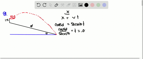 an-archer-standing-on-a-15circ-slope-shoots-an-arrow-20circ-above-the-horizontal-as-shown-in-figure
