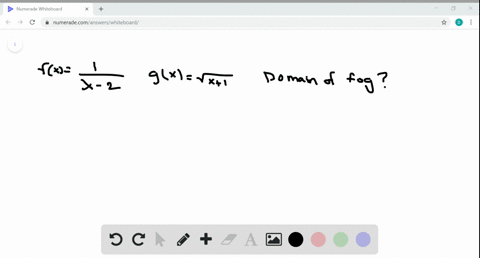 if-fxfrac3x-2-and-gxsqrtx1-find-the-domain-of-f-circ-g-a-x-geq-1-b-x-neq-2-c-x-geq-1-x-neq-2-d-x-g-2