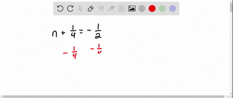 solve-the-equation-nfrac14-frac12