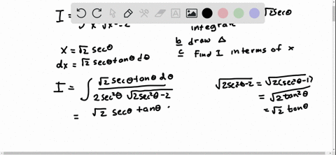 evaluate-the-integral-by-following-the-steps-given-iint-fracd-xx2-sqrtx2-2-a-show-that-the-substitut