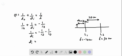 a-diverging-lens-f-100-mathrmcm-is-located-200-mathrmcm-to-the-left-of-a-converging-lens-f300-mathrm