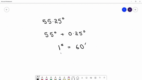 fill-in-the-blanks-to-correctly-complete-each-sentence-5525circ-written-in-degrees-and-minutes-is--2