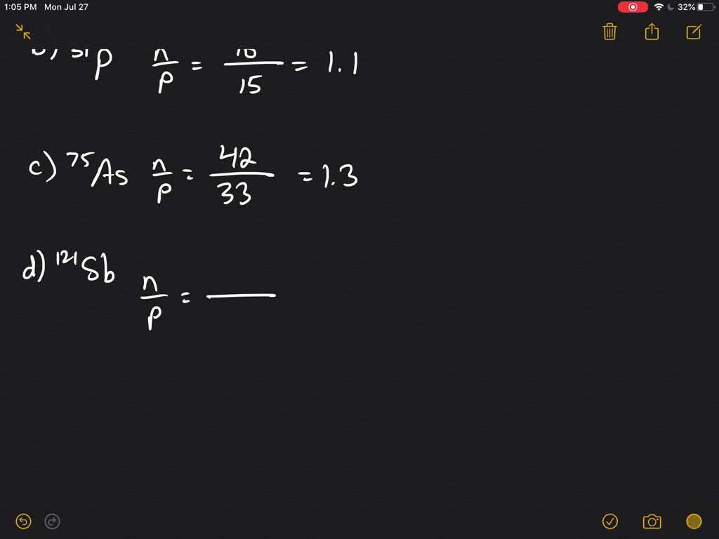 solved-calculate-the-ratio-of-neutrons-to-protons-in-the-following