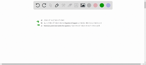 consider-the-exponential-function-fx2x-a-find-fprimex-b-find-the-equation-of-the-tangent-to-the-grap