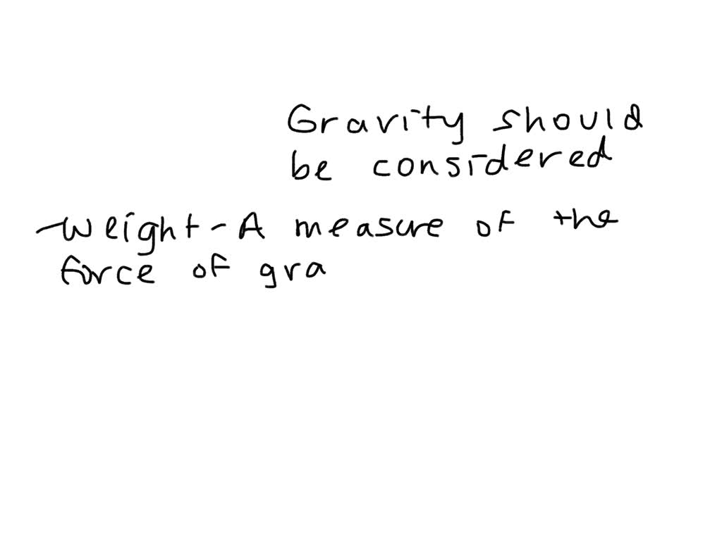 How To Find The Weight Of An Object With Mass