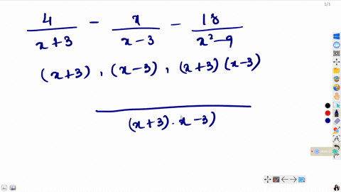 add-or-subtract-as-indicated-frac4x3-fracxx-3-frac18x2-9