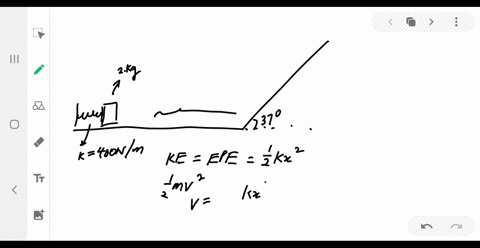 a-200-kg-block-is-pushed-against-a-spring-with-negligible-mass-and-force-constant-k400-mathrmn-mathr