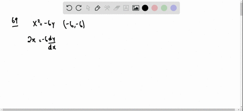 find-an-equation-of-the-line-tangent-to-the-following-curves-at-the-given-point-x2-6-y-6-6