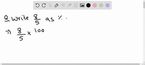 write-each-fraction-as-a-percent-see-example-14-frac85