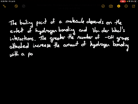list-the-following-compounds-in-order-of-decreasing-boiling-point