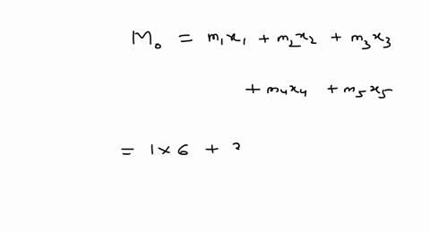 find-the-center-of-mass-of-the-point-masses-lying-on-the-x-axis-m_11-m_23-m_32-m_49-m_55-x_16-x_210-