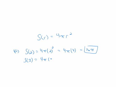 area-of-a-sphere-the-surface-area-s-of-a-sphere-is-a-function-of-its-radius-r-given-by-sr4-pi-r2-a-3