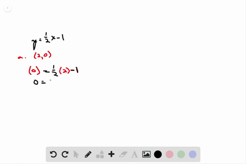 determine-which-ordered-pairs-are-solutions-to-the-given-equation-yfrac12-x-1-a-2-0-b-6-4-c-4-1
