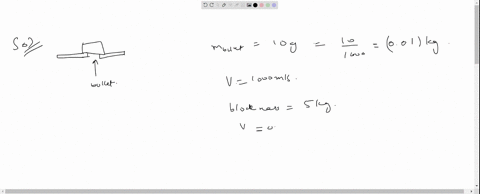 in-fig-9-51-a-10-mathrmg-bullet-moving-directly-upward-at-1000-mathrmm-mathrms-strikes-and-passes-th