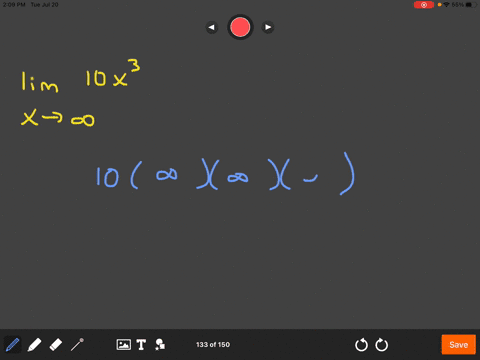 find-each-limit-algebraically-lim-_x-rightarrow-infty-10-x3