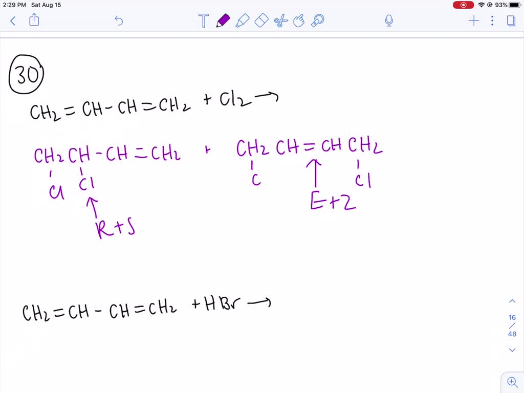 SOLVED:What stereoisomers do the first two reactions on the top of p ...