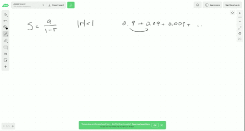 find-the-sum-of-each-infinite-geometric-series-where-possible-090090009cdots
