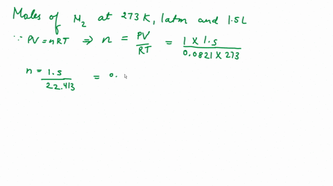 at-0circ-mathrmc-the-density-of-nitrogen-at-1-atm-is-125-mathrmkg-mathrmm3-the-nitrogen-which-occupi