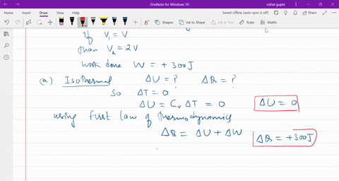 a-monatomic-ideal-gas-expands-slowly-to-twice-its-original-volume-doing-300-mathrmj-of-work-in-the-2