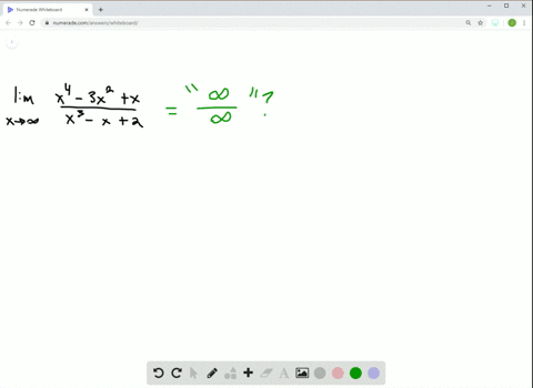 5-28-find-the-limit-lim-_x-rightarrow-infty-fracx4-3-x2xx3-x2
