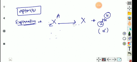 a-nucleus-_z-xa-emits-an-alpha-particle-the-resultant-nucleus-emits-a-betaparticle-the-respective-at