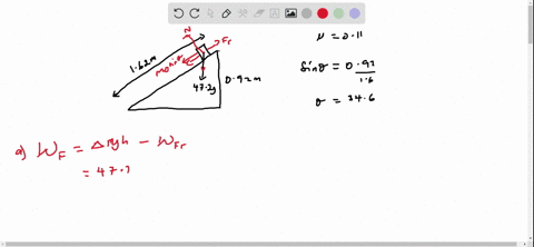 a-472-mathrmkg-block-of-ice-slides-down-an-incline-162-mathrmm-long-and-0902-mathrmm-high-a-worker-p