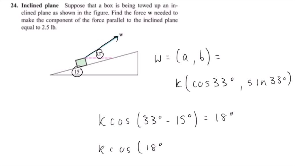 Inclined plane Suppose that a box is being towed up a… SolvedLib