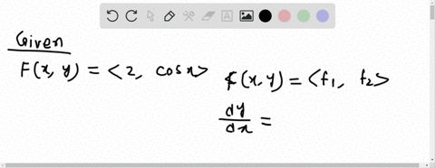 find-equations-for-the-flow-lines-langle-2-cos-xrangle