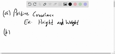 Develop realistic examples of pairs of random variables for which you ...