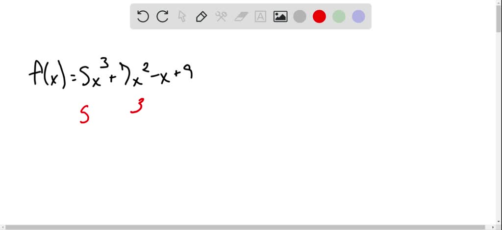 SOLVED:Use the Leading Coefficient Test to determine the end behavior ...