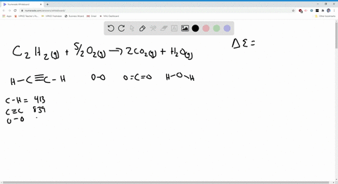 use-bond-energies-to-estimate-delta-e-for-the-combustion-of-one-mole-of-acetylene-mathrmc_2-mathrm-2