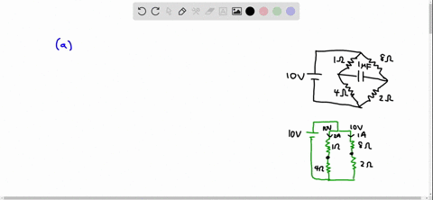 the-circuit-in-figure-p2837-has-been-connected-for-a-long-time-a-what-is-the-potential-difference-ac