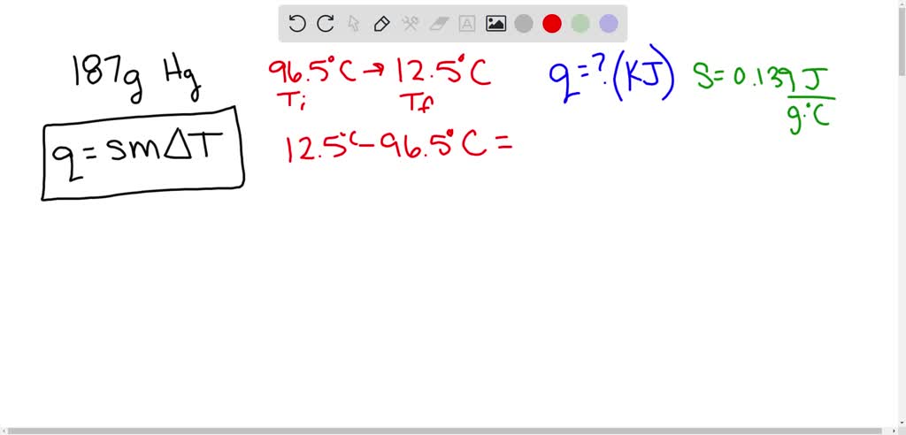 ⏩SOLVED:Calculate the amount of heat liberated (in kilojoules) from ...