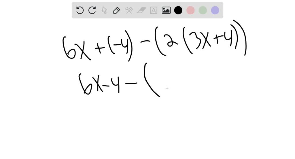 SOLVED:Write each phrase as a mathematical expression using x as the ...