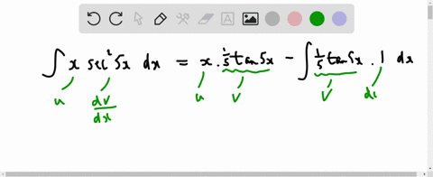 evaluate-the-integral-int-x-sec-2-5-x-d-x