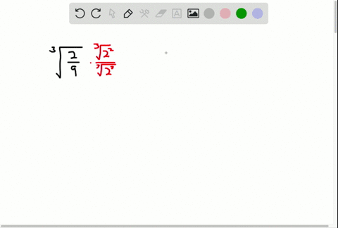 rationalize-each-denominator-assume-that-all-variables-represent-positive-numbers-sqrt3frac29