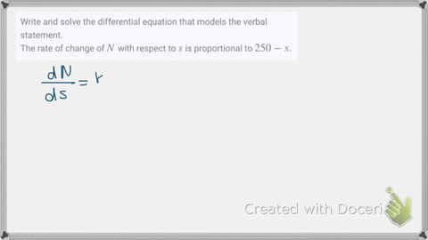 write-and-solve-the-differential-equation-that-models-the-verbal-statement-the-rate-of-change-of-n-w