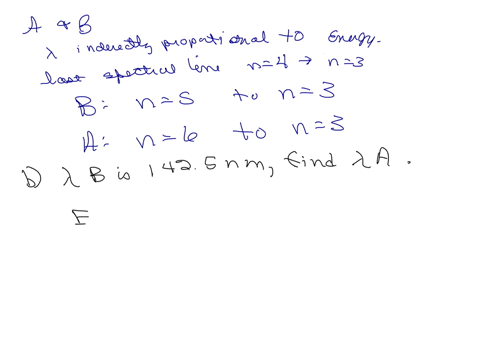 the-figure-below-represents-part-of-the-emission-spectrum-for-a-oneelectron-ion-in-the-gas-phase-all