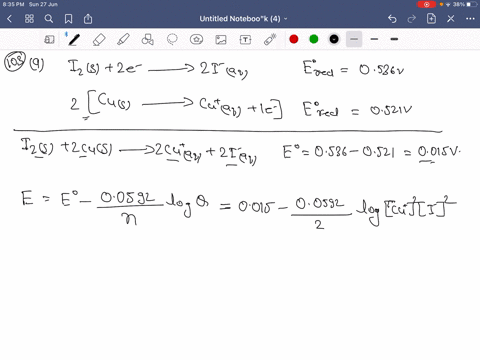 a-voltaic-cell-is-constructed-that-uses-the-following-half-cell-reactions-beginaligned-mathrmcua-qma