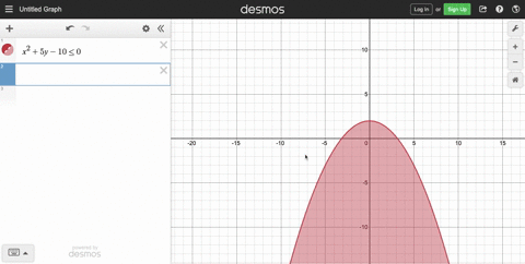 in-exercises-19-28-use-a-graphing-utility-to-graph-the-inequality-x25-y-10-leq-0