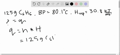 what-quantity-of-heat-is-required-to-vaporize-125-mathrmg-of-benzene-mathrmc_6-mathrmh_6-at-its-boil