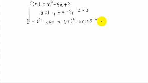 find-the-x-and-y-intercepts-of-the-quadratic-function-fxx2-5-x3-2