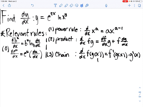 find-the-derivatives-of-the-given-functions-ye2-x-ln-x3-2