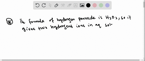 hydrogen-peroxide-is-a-stronger-brnsted-lowry-acid-than-water-a-explain-why-this-is-so-b-is-an-aqueo
