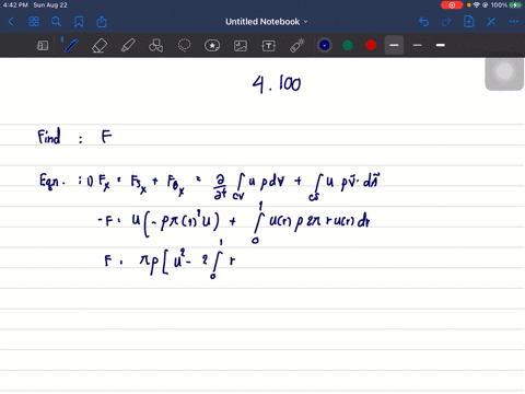 the-horizontal-velocity-in-the-wake-behind-an-object-in-an-air-stream-of-velocity-u-is-given-by-begi