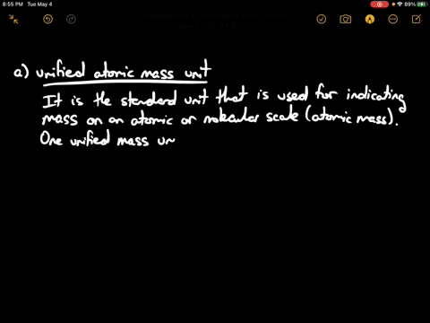 define-these-terms-a-unified-atomic-mass-unit-b-mass-number-c-molar-mass-d-isotope