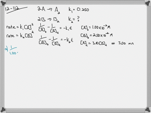 two-isomers-a-and-b-of-a-given-compound-dimerize-as-follows-beginarrayl2-mathrma-stackrelk_1longrigh